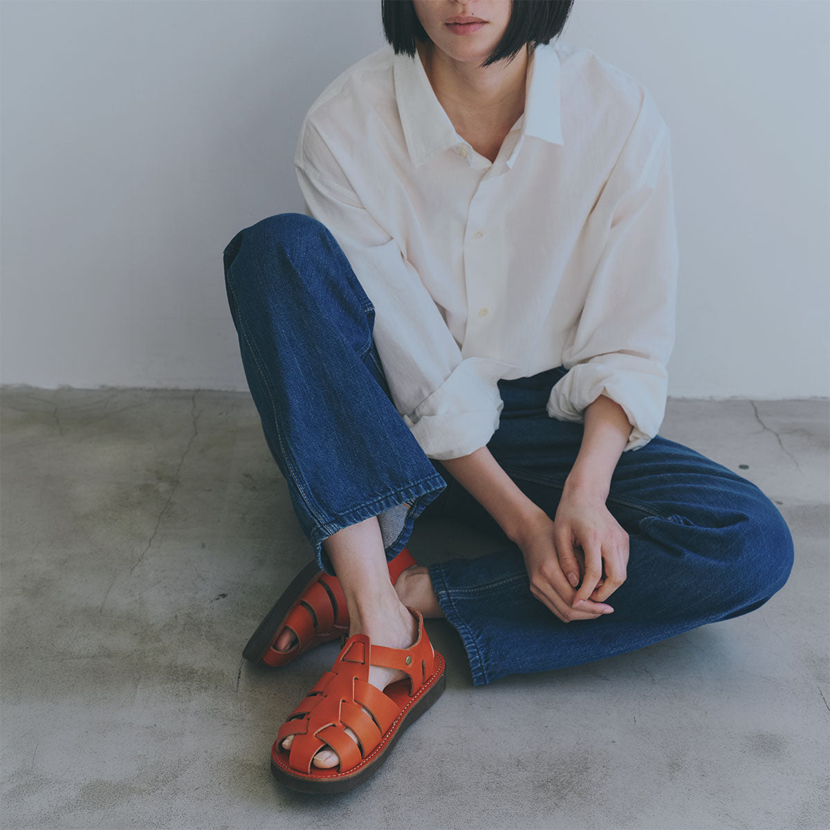 Exclusive Limited Edition<br>日本の美意識を纏う「 育つ革 」-栃木レザー「KAKI」-