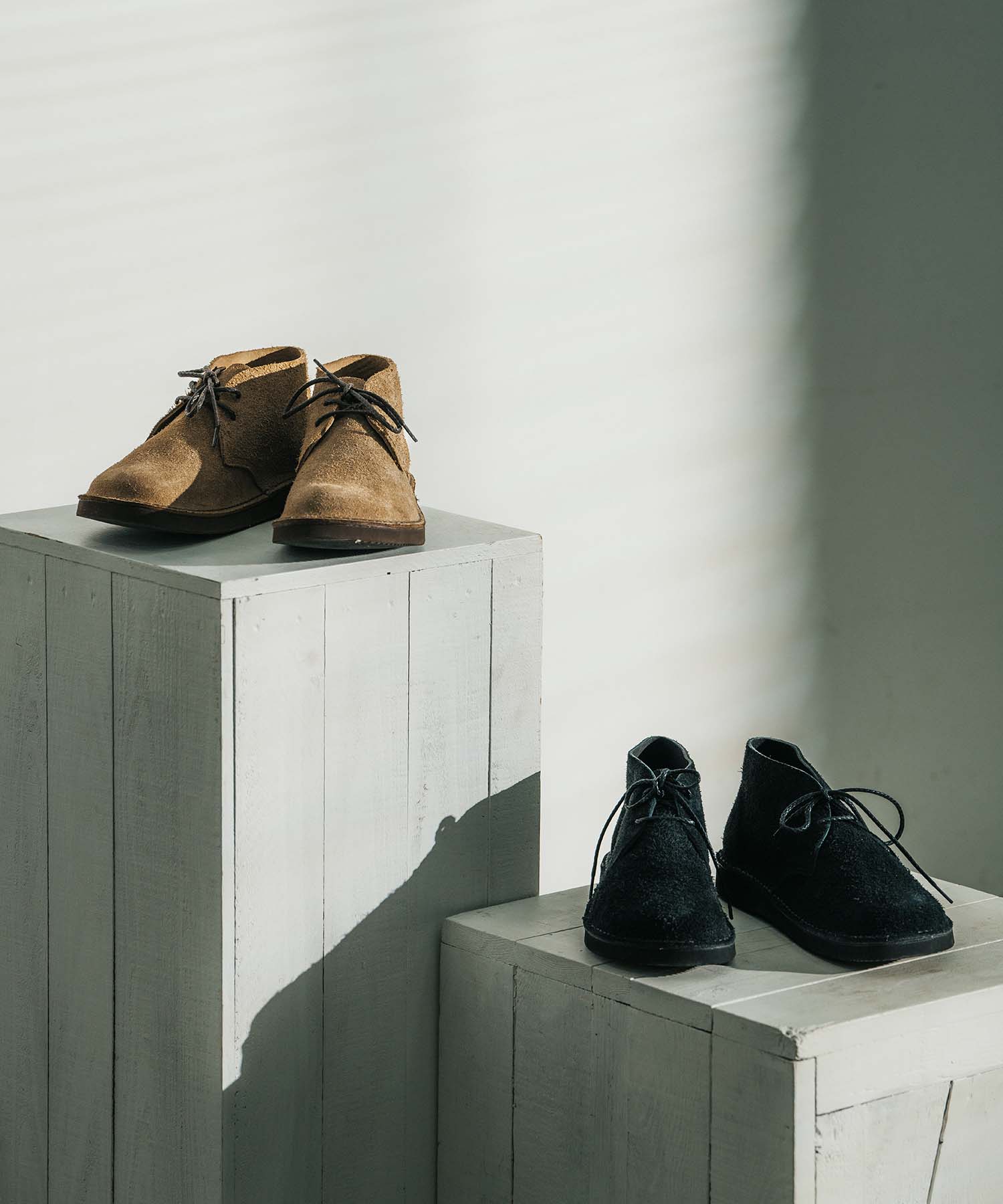 Seed（シード） organic handloom （オーガニックハンドルーム） 靴・シューズ ブーツ IVES【25FW NEW】 （アイビス） 【ブラックベロア】 OH027171 チャッカーベロア スエード 男女兼用 メンズ・レディース 男性用・女性用 黒 25 {SK} IVES【25FW NEW】 ｜Organic handloom